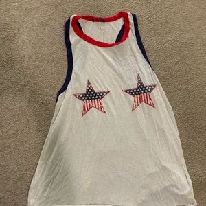Patriotic tank